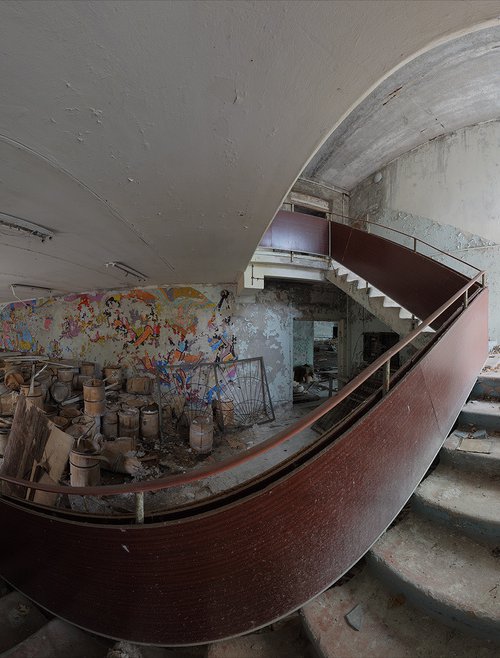#45. Pripyat Gym Hall 1 - XL size by Stanislav Vederskyi