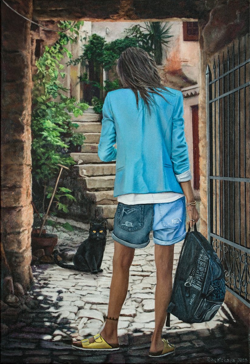 The Gps By Nataliya Bagatskaya, 22 X 31, Artwork For Sale On Artfinder