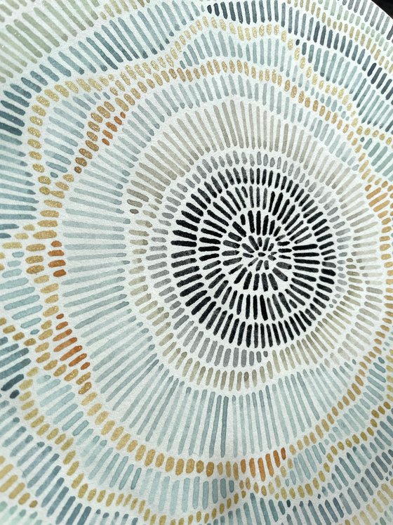 Beautiful abstract eye