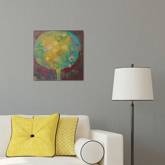 Blooming tree.