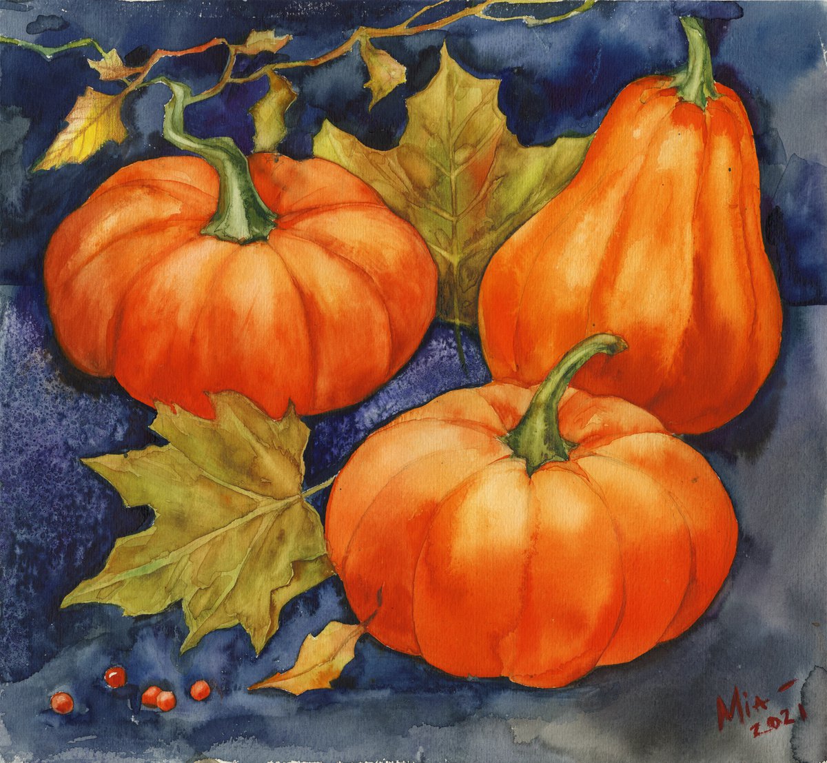 Pumpkins by Mia
