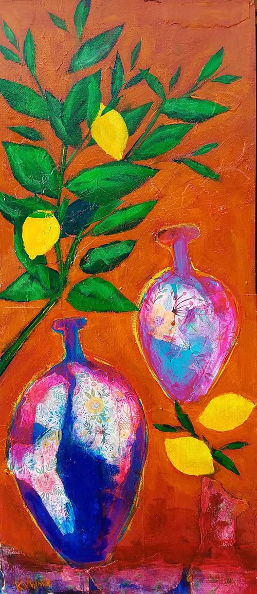 Pots and Lemons by Kevin Blake