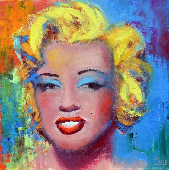 Marilyn smiles