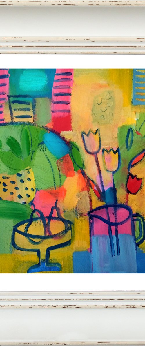 Yellow Interior by Jan Rippingham