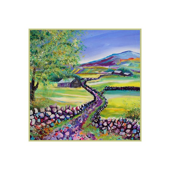 Lone Barn in the Yorkshire Dales