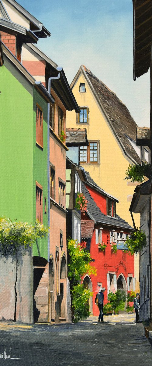 Riquewihr. Alsace by Roger Bailleul