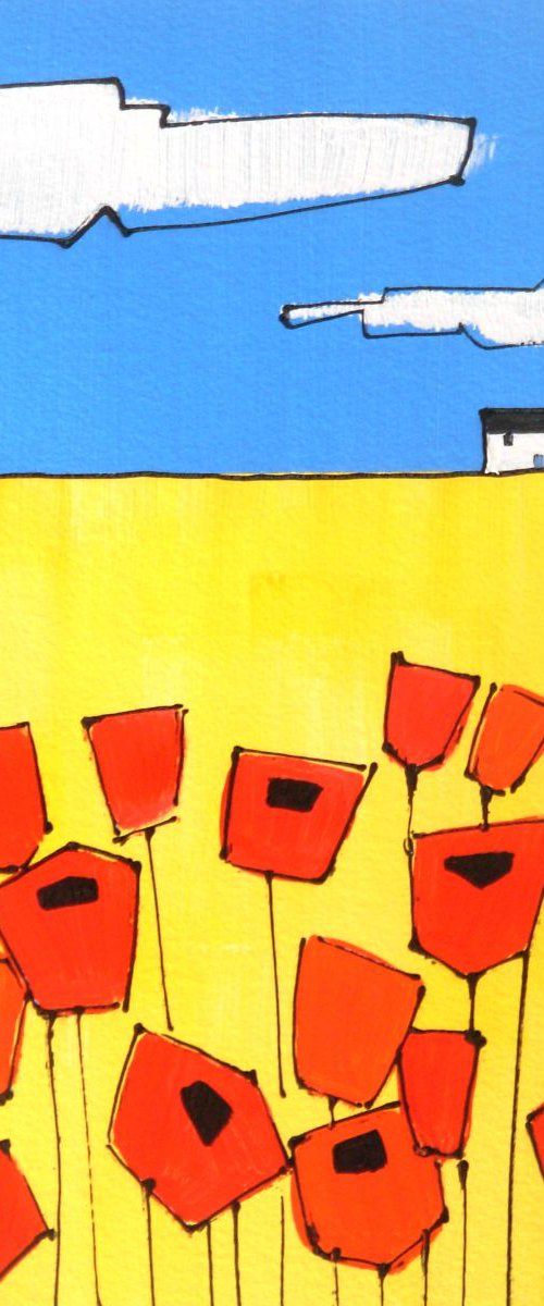 Poppy Field by Jan Rippingham