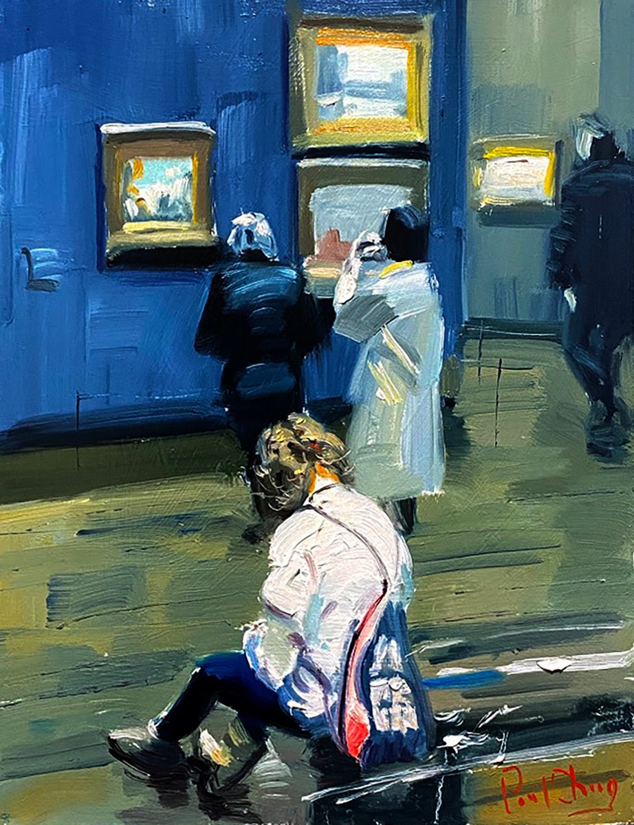 Art Museum By Paul Cheng, 9 X 12, Artwork For Sale On Artfinder