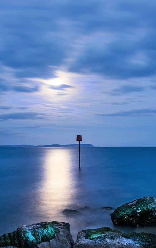 MOONLIGHT AT MUDEFORD by Andrew Lever