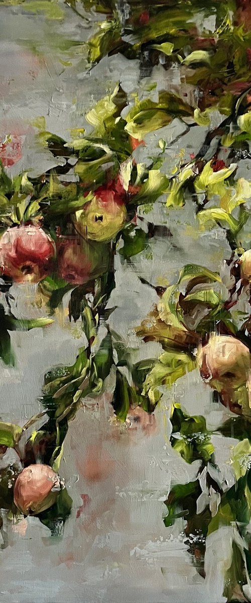 SWEET APPLES - large by Elena Mashajeva-Agraphiotis