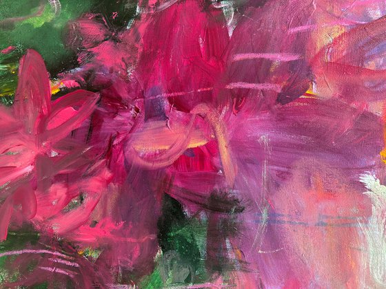 Where the Garden Burns Pink