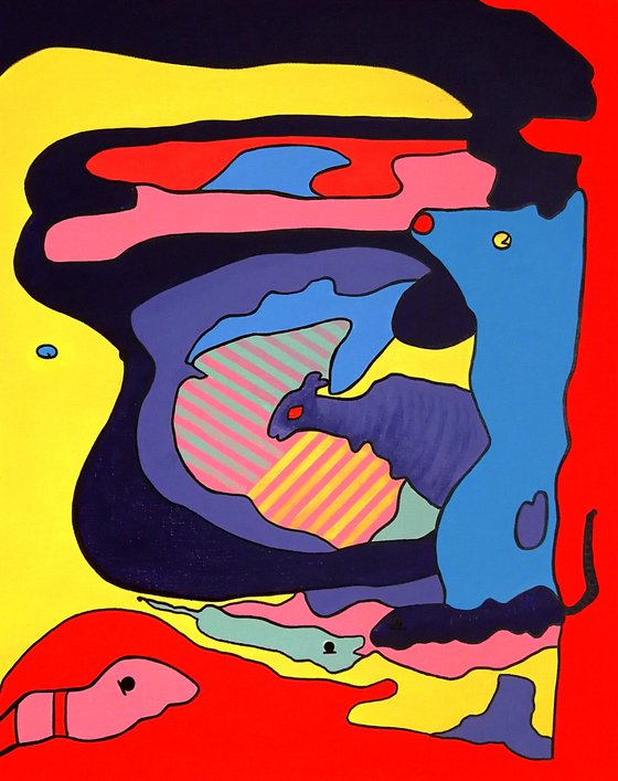 Fantasy #2 size 50x40 cm