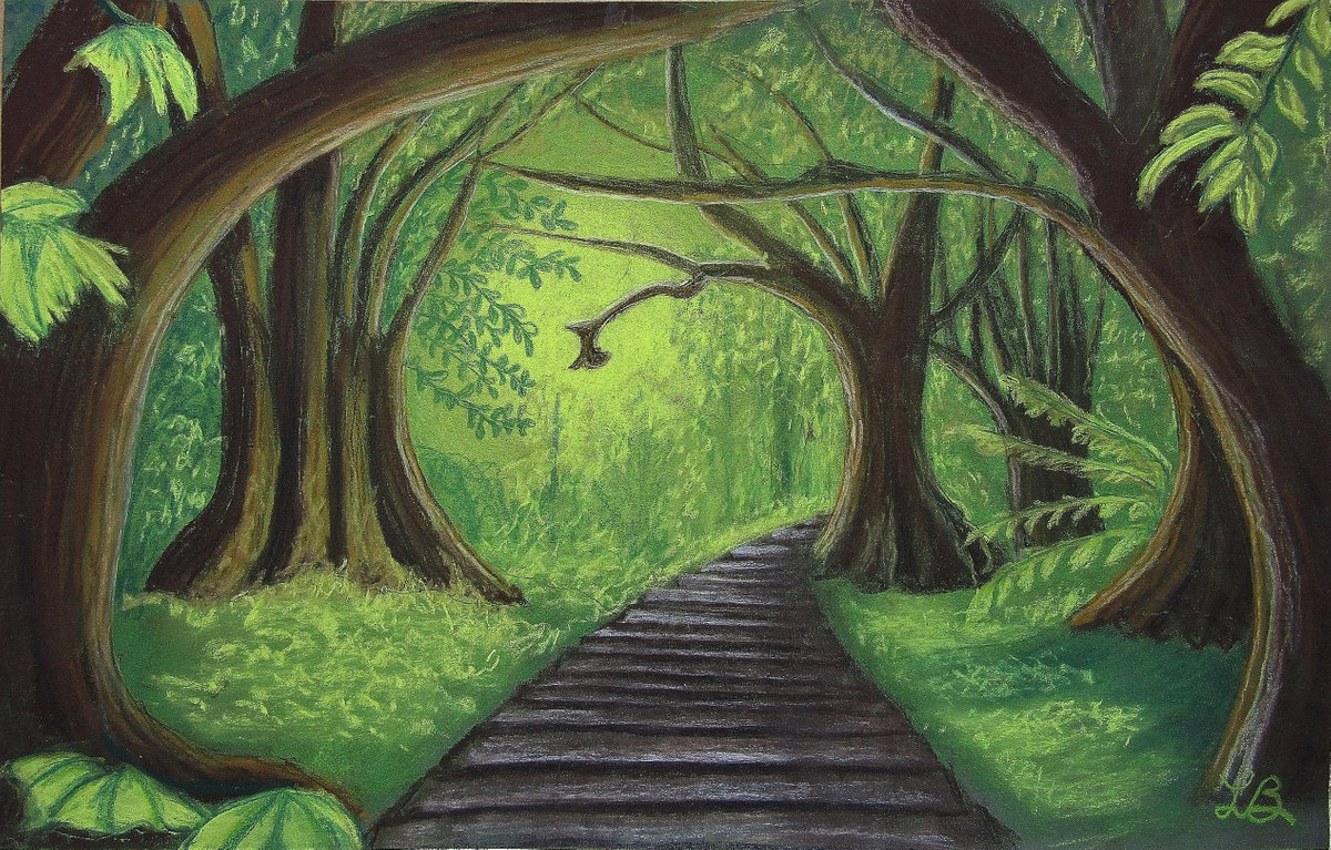 A Path Through the Forest by Linda Burnett