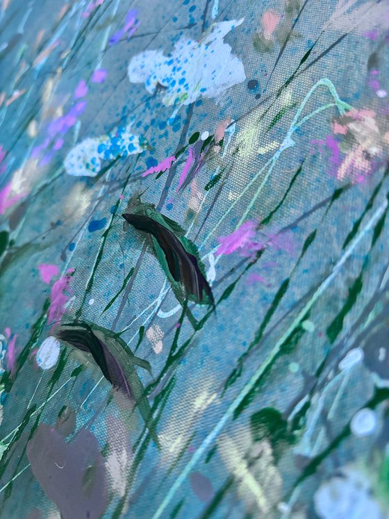 Midnight's Floral Symphony