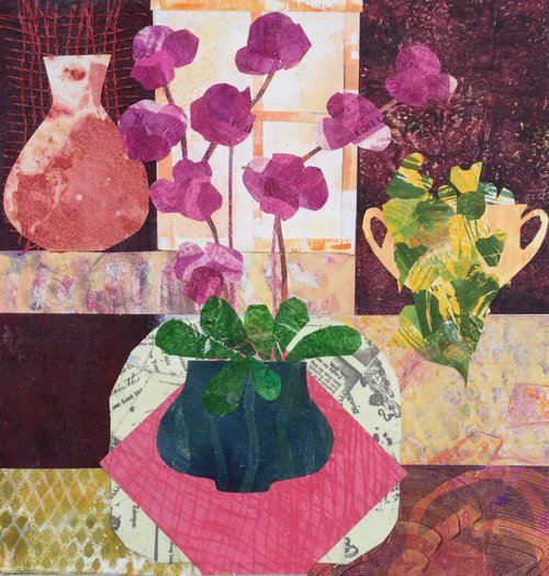 Orchid and Ivy by Dee Evans