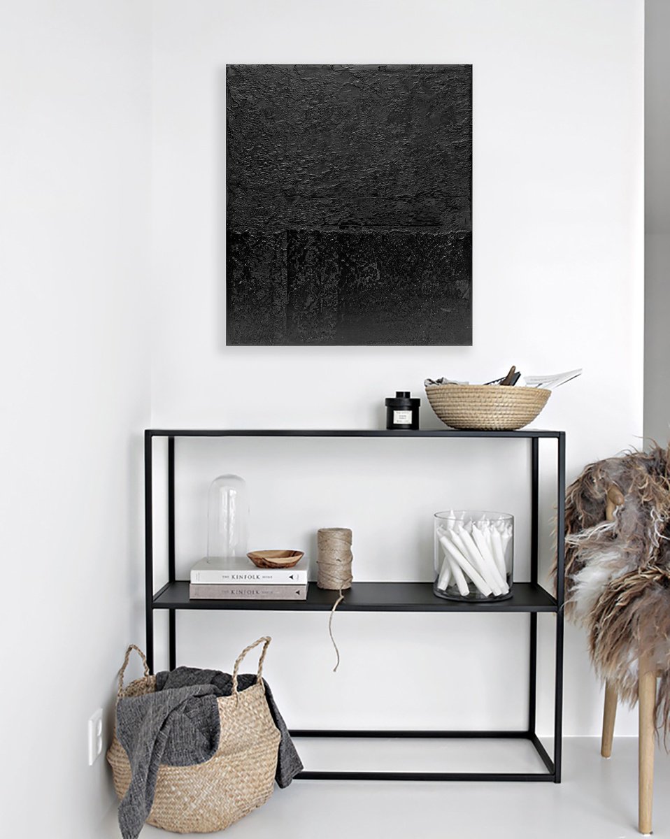 Black ?4 By Nataliia Sydorova, 28 X 31, Artwork For Sale On Artfinder