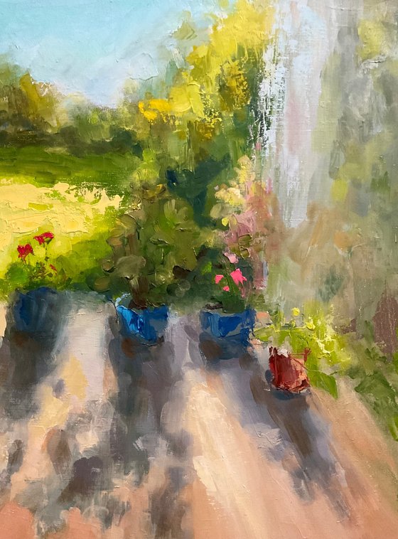 EARLY MORNING IN THE GARDEN