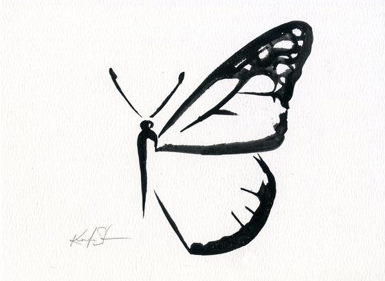 Brushstroke Butterfly 2019-5