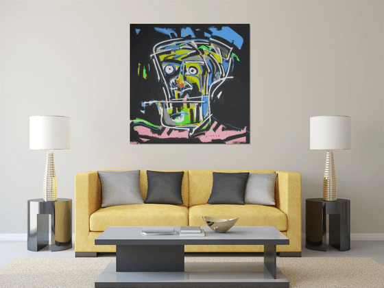 Portrait  ABSTRACT EXPRESSIONISM