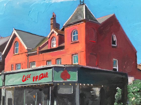 Cafe In Wimbledon, London