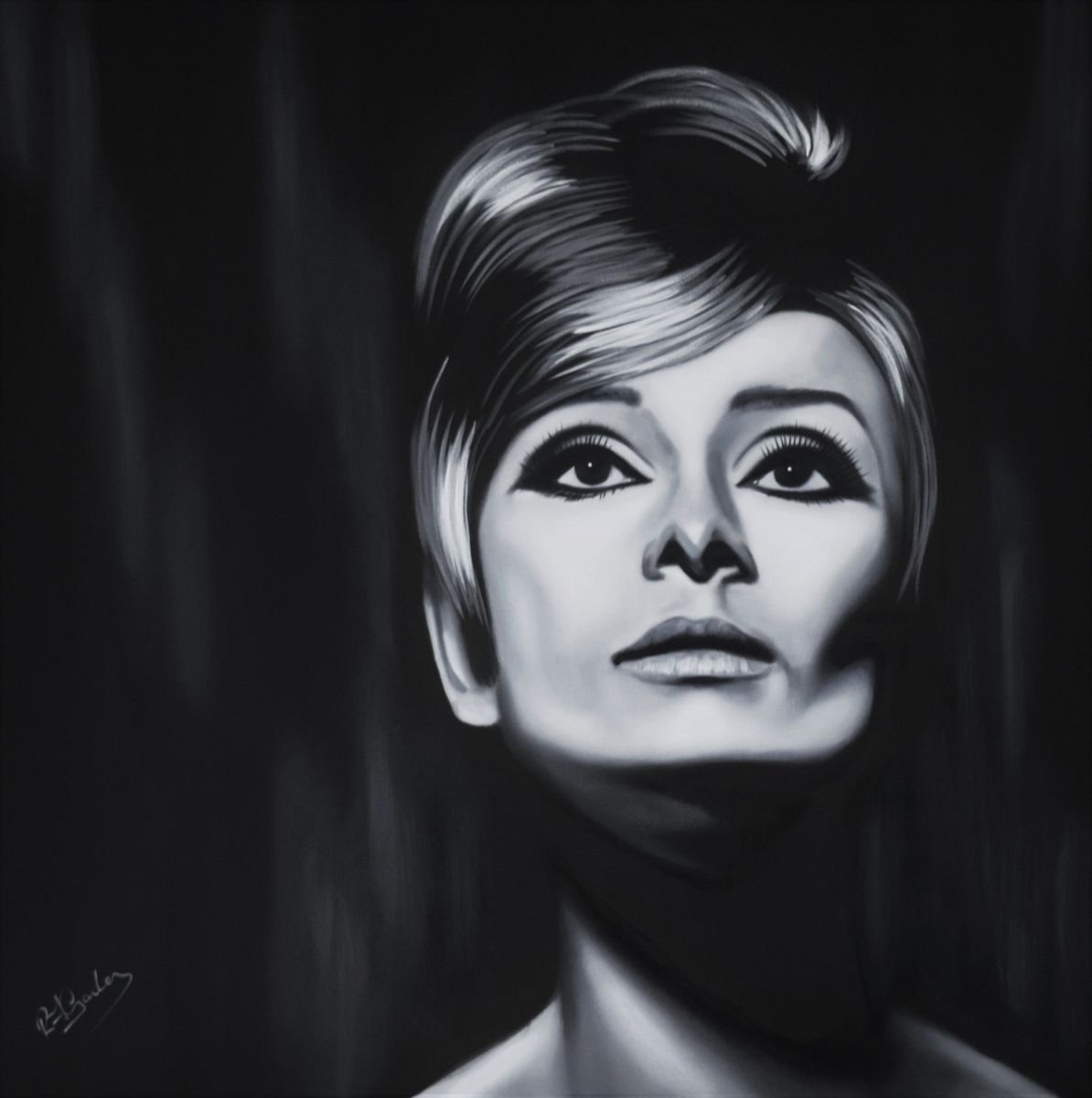 Audrey Hepburn by Richard Garnham