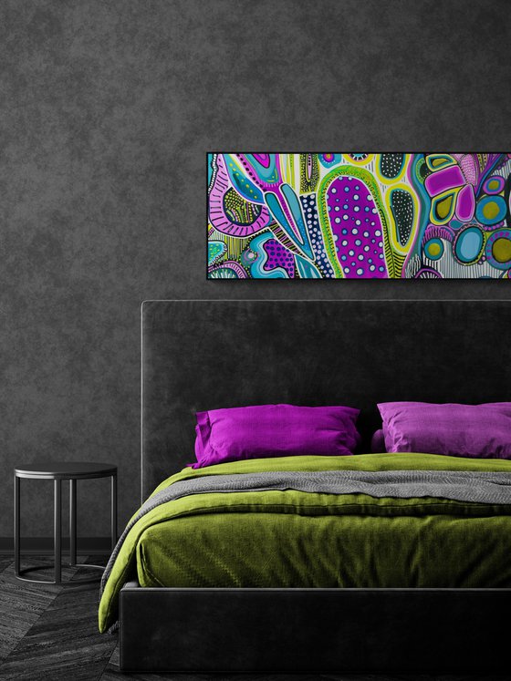 Geometric abstraction #17