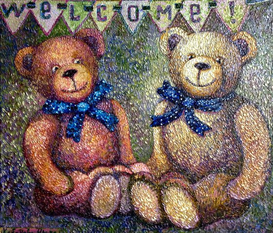 two bears