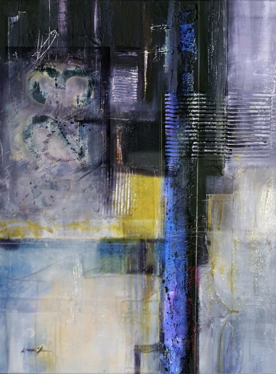 Expressive Painting , Secret Story 1 By Kathy Morton Stanion, 30 X 40, Artwork For Sale On Artfinder