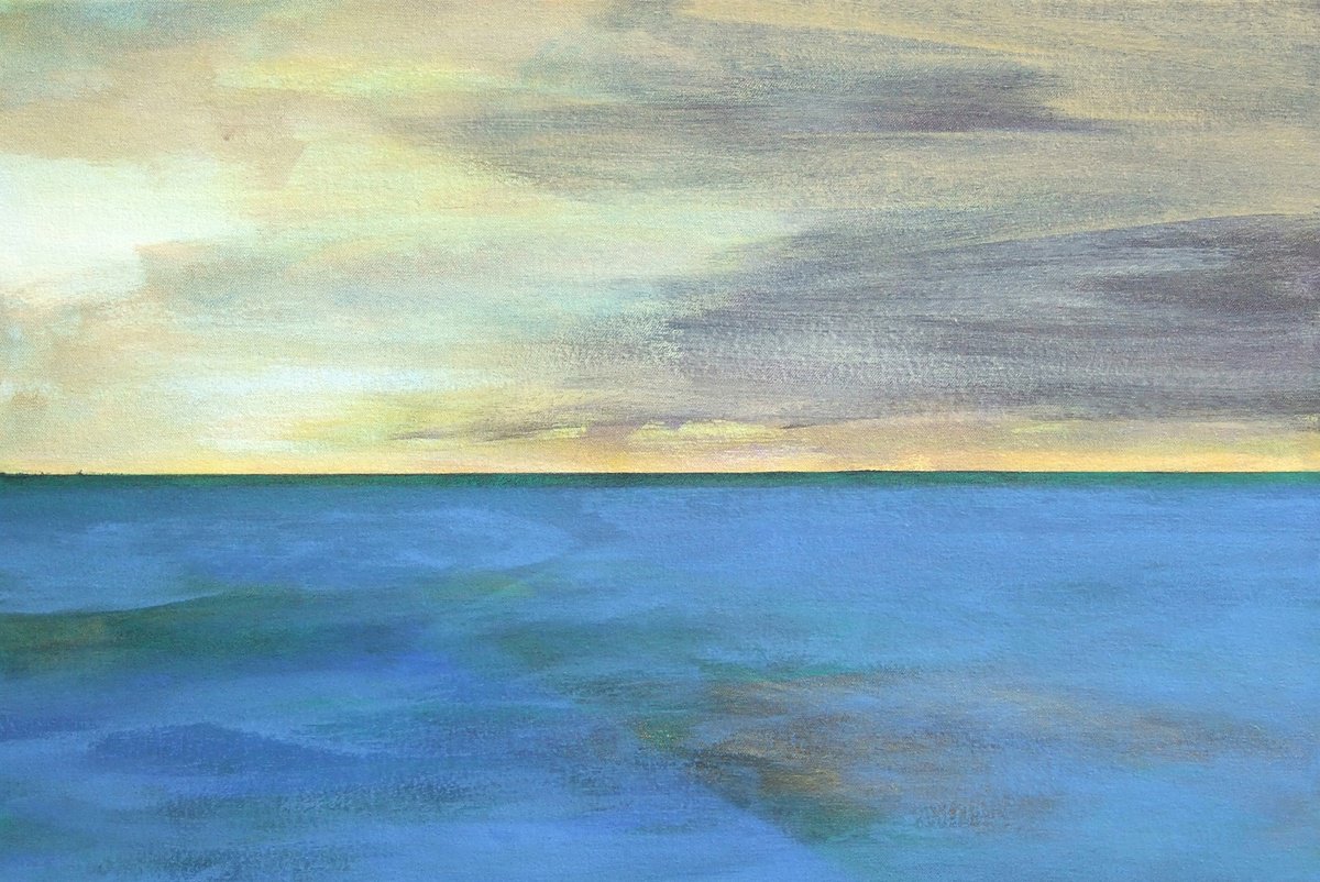  Blue Opal By Chris Carbone, 24 X 16, Artwork For Sale On Artfinder