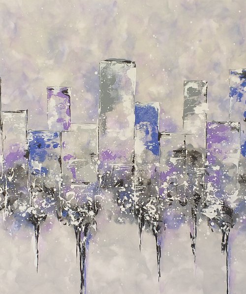 Frozen city by M.Y. by Max Yaskin