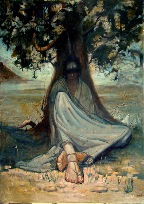 The resting Pilgrim by Serhiy Roy