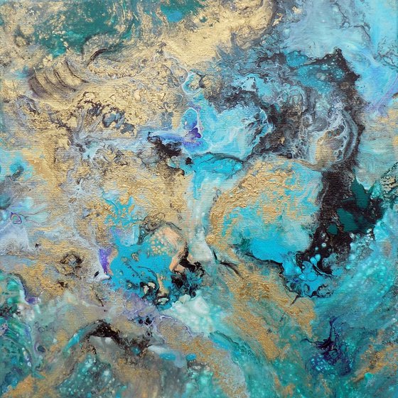 Triptych Wind of the sea