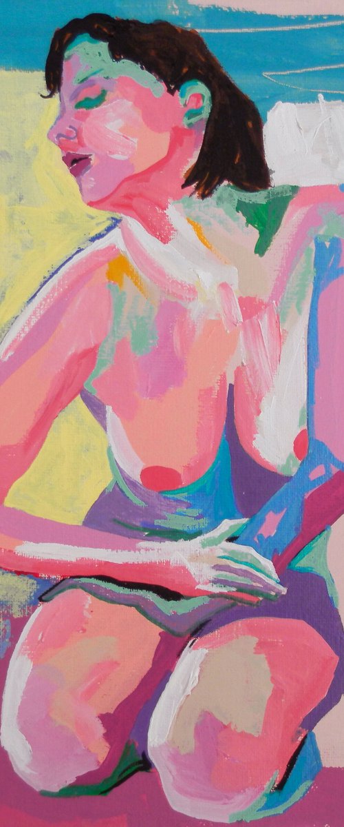 Abstract Female Nude by Andrew Orton