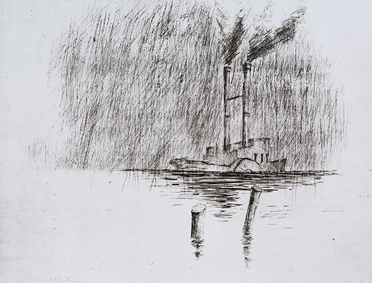 The last steamer sailed away by Sergei Balenok