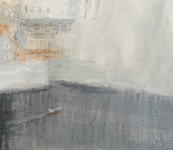 Silent Autumn over the Vltava River