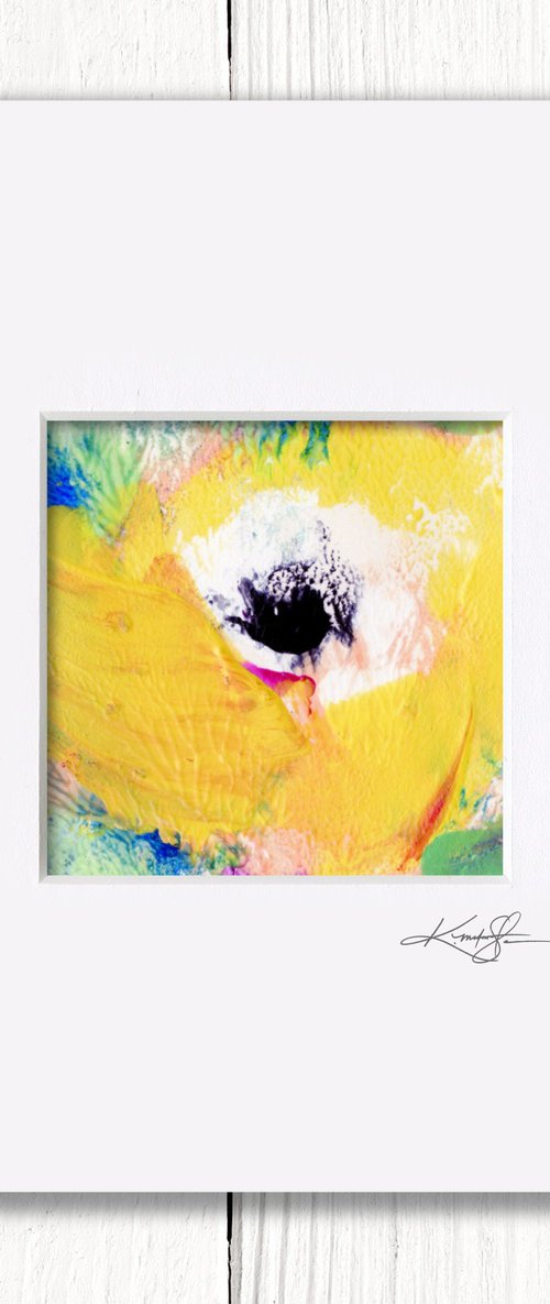 Blooming Magic 233 - Abstract Floral Painting by Kathy Morton Stanion by Kathy Morton Stanion