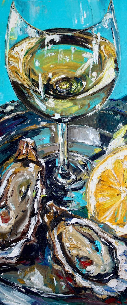 Oysters and Wine by Liza Illichmann