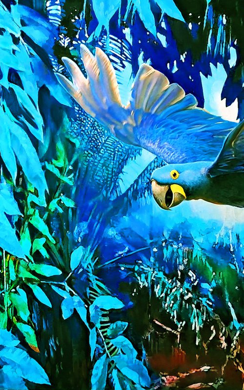 BLUE JUNGLE by Tatiana Rezvaya