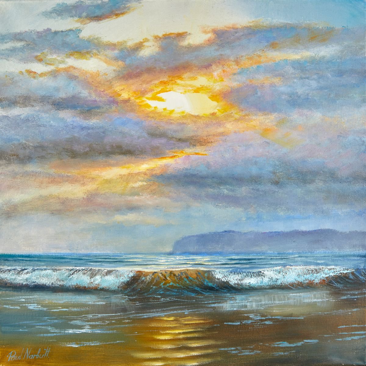 The Sun Behind the Clouds II by Paul Narbutt