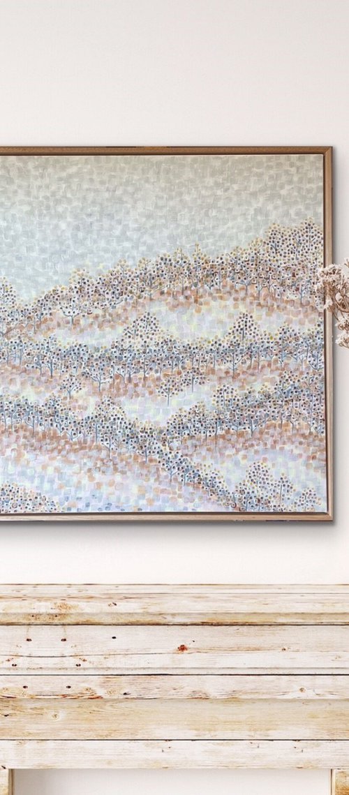 AUSTRALIAN LANDSCAPE - FRAMED -  CZ21032 by Carol Zsolt