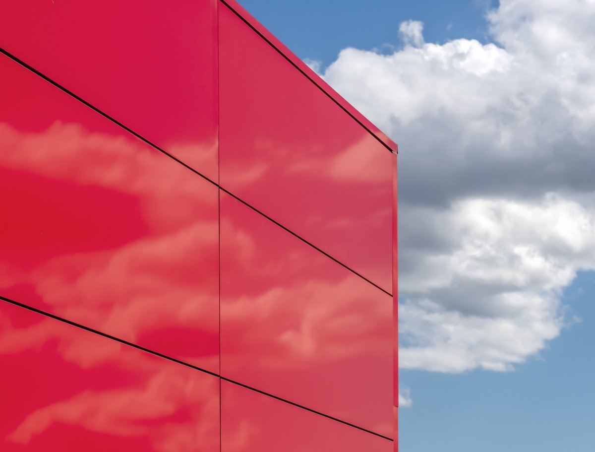 Geometric Cityscapes Photograph By Lionel Le Jeune, 24 X 18", Sans Titre - Composition, Original Artwork