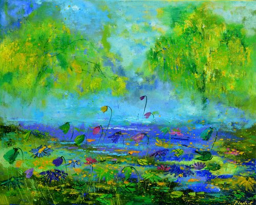 Waterlillies by Pol Henry Ledent