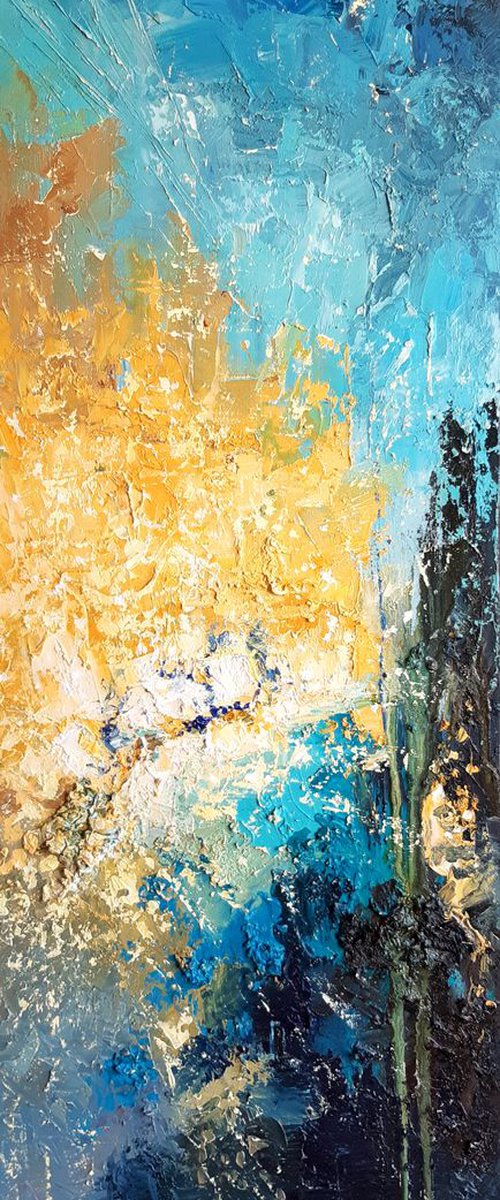 Sunrise    30x80cm by Tigran Mamikonyan