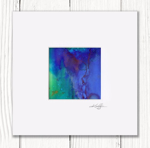 A Mystic Encounter 15 - Zen Abstract Painting by Kathy Morton Stanion by Kathy Morton Stanion