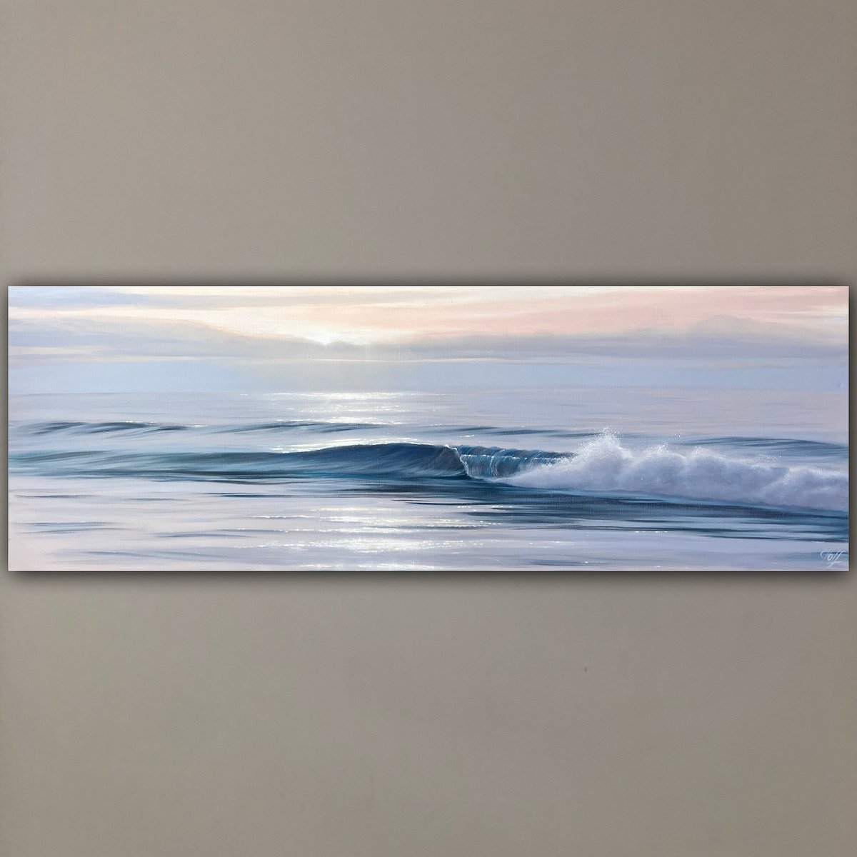 Embracing Light By Eva Volf, 60 X 20, Artwork For Sale On Artfinder