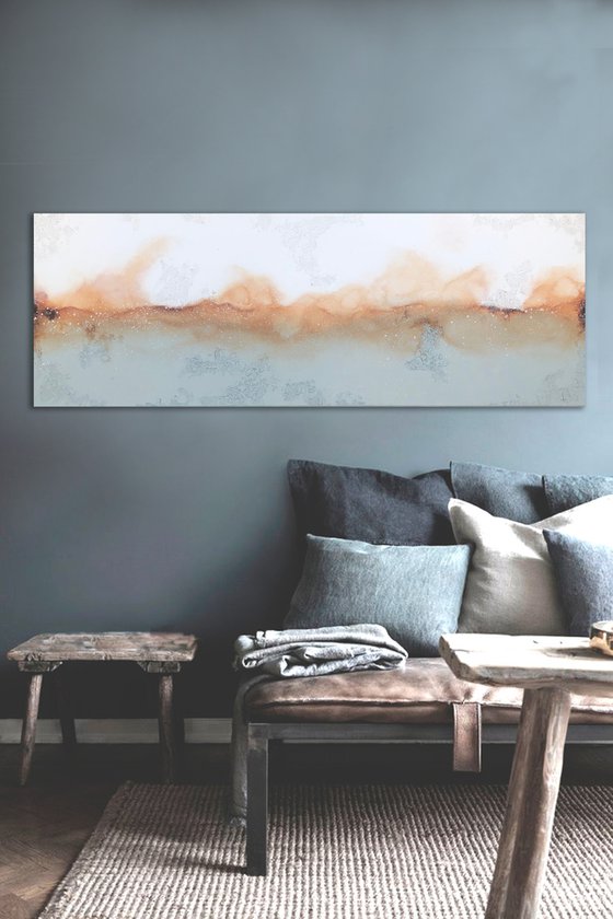 landscape layers (150 x 50 cm) Dee Brown