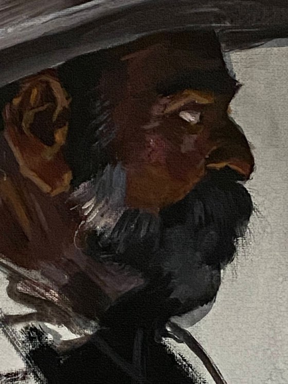 Cowboy in Twilight