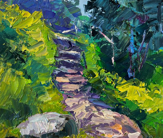 Stone Road to the Mountains