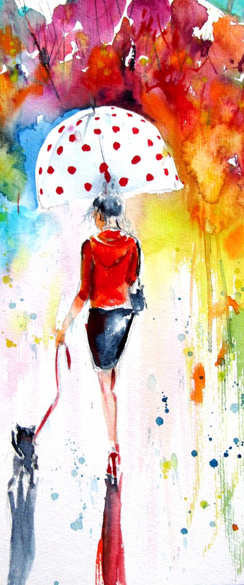 Walking people by Kovács Anna Brigitta