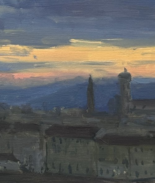 Sunset, Florence by Alex James Long